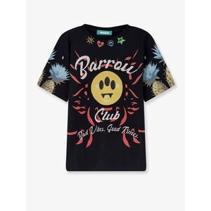 Barrow Men Cotton T-Shirt With Multicolor Front Print